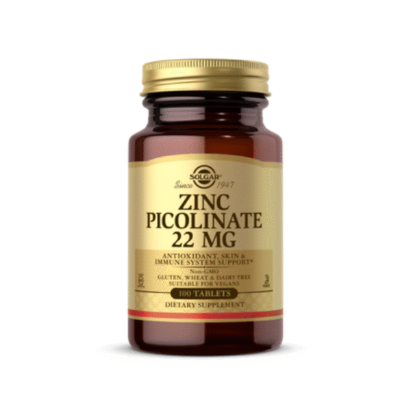 Zinc Picolinate Tablets 22mg 100's