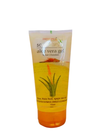PATANJALI SAUNDARYA ALOE VERA GEL KESAR CHANDAN 150 ML
