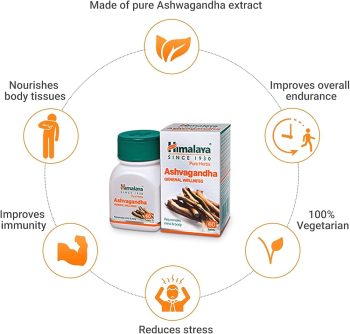 Himalaya Ashvagandha Tablets 60's ( Ashwagandha)